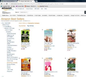 Amazon bestseller in Romantic Comedy #3 -- small